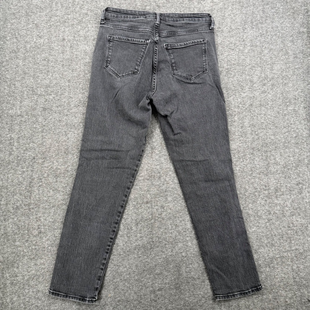 Old Navy Womens Vintage Slim High Rise Charcoal Grey Jeans Size 4 Cropped - Picture 6 of 12